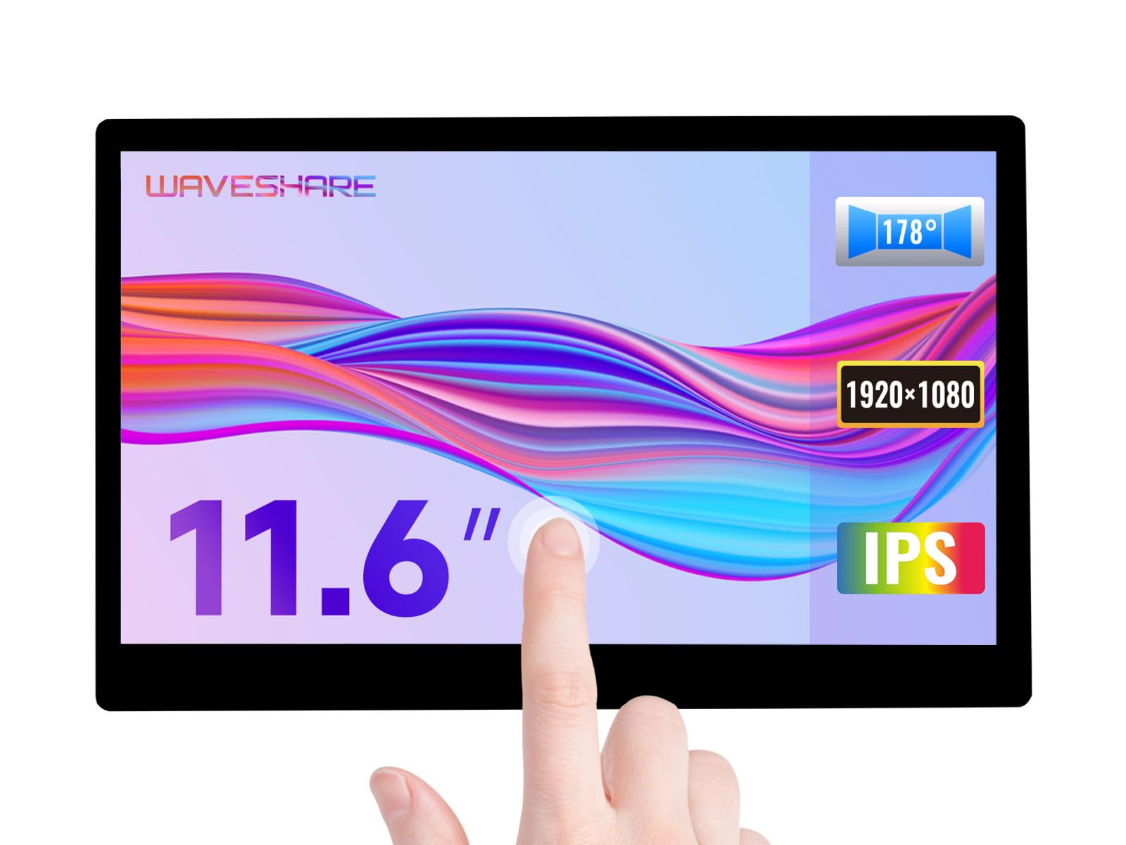 Amazon.com: waveshare 11.6inch Capacitive Touch LCD Screen